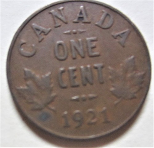 1921 canada small cent semi - 1921,