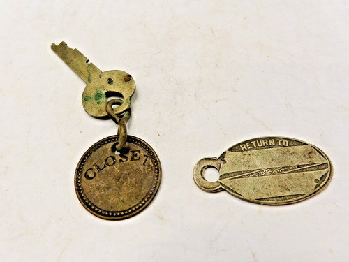Lot two vintage key fobs - of,