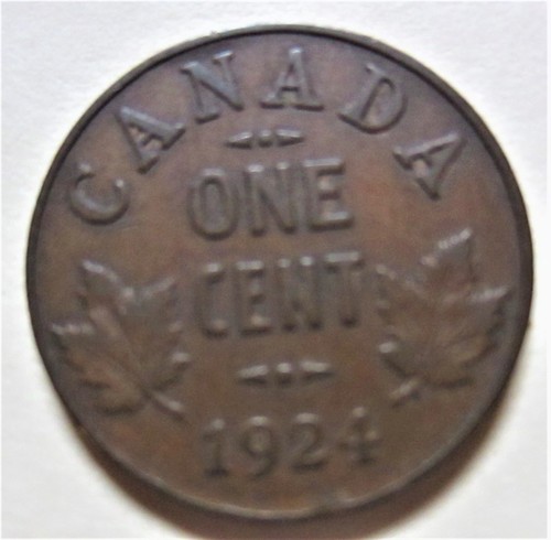 1924 canada small cent key - 1924,