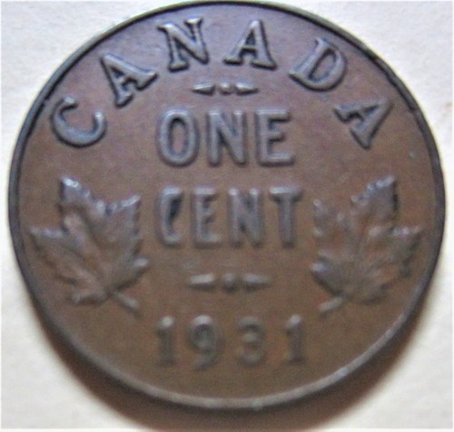 1931 canada small cent - 1931,