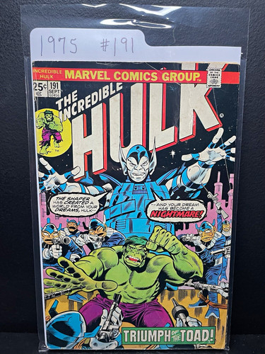 1975 incredible hulk 191 - 1975,