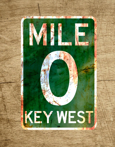 Adesivo decalcomania key west - decalcomania,