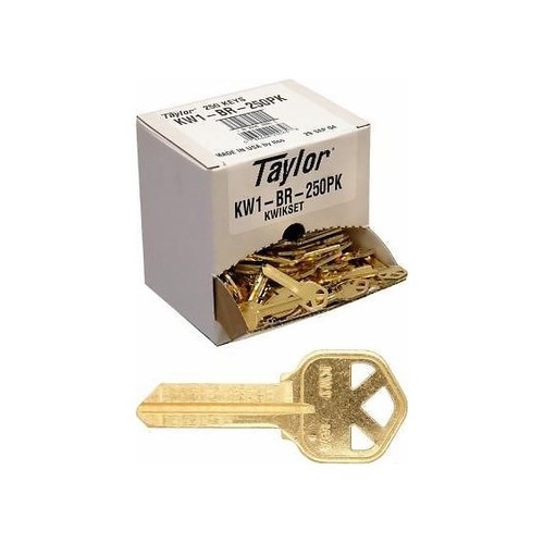 Taylor kw1 chiavi vuote - chiavi,