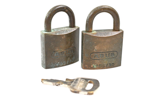 Coppia lucchetti vintage abus - coppia,