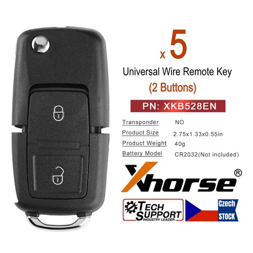 Xhorse chiave telecomando - 5x,