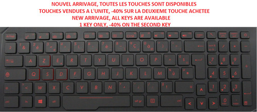 Key for keyboard - , fx753